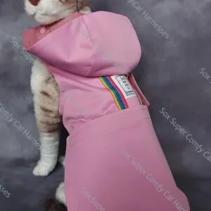 SASH06.  Pink All Seasons Cat Harness